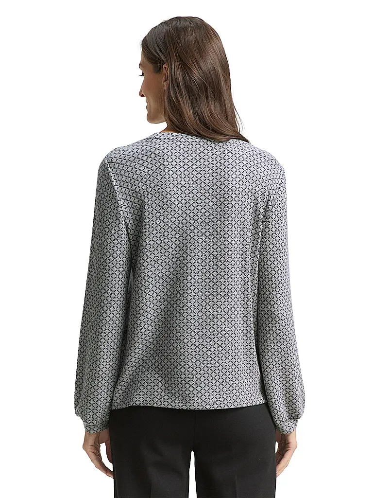 TOM TAILOR | Camiseta de manga larga | Gris