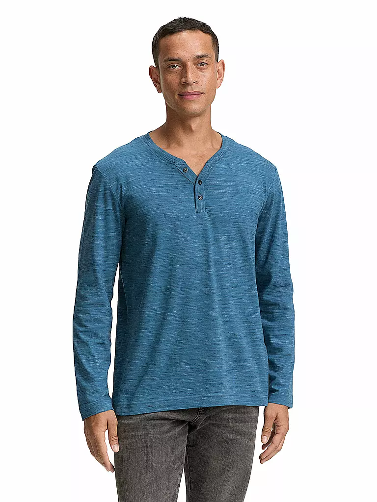 TOM TAILOR | Camiseta de manga larga | Azul