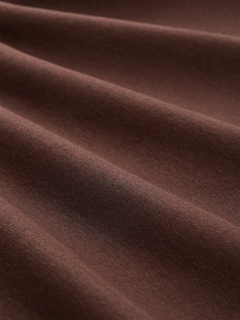 TOM TAILOR | Camiseta de manga larga | Marrón