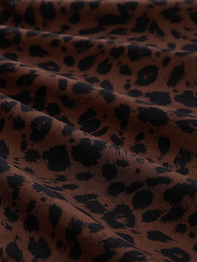 TOM TAILOR | Camiseta de manga larga | Marrón