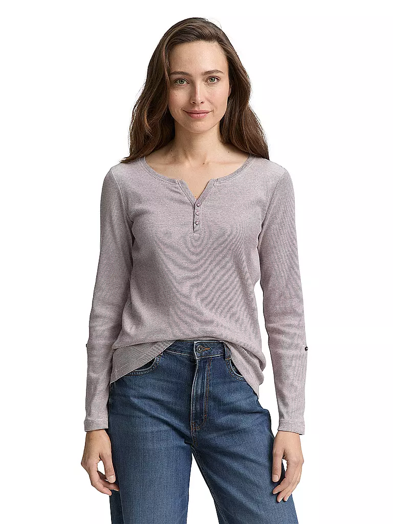 TOM TAILOR | Camiseta de manga larga | Lila