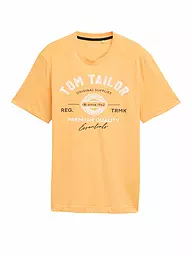 TOM TAILOR | Camiseta | Naranja