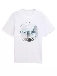 TOM TAILOR | Camiseta | Blanco