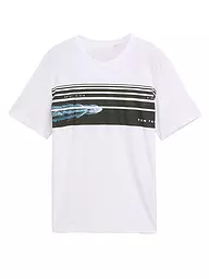 TOM TAILOR | Camiseta | Blanco