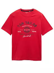 TOM TAILOR | Camiseta | Rojo