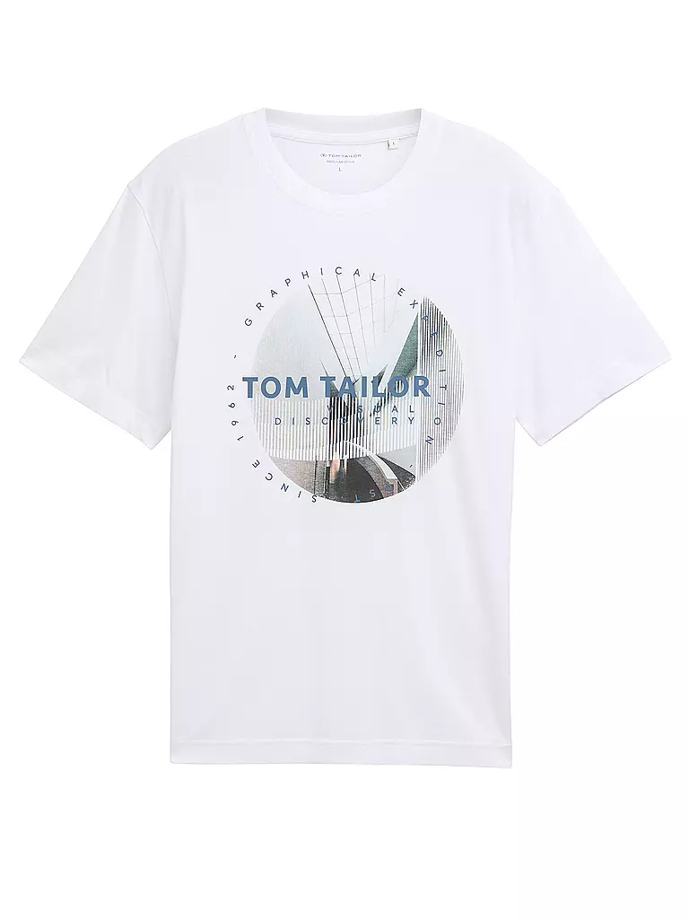 TOM TAILOR | Camiseta | Blanco