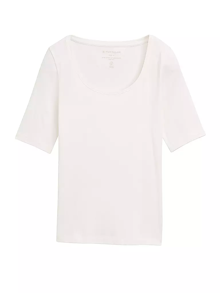TOM TAILOR | Camiseta | Blanco