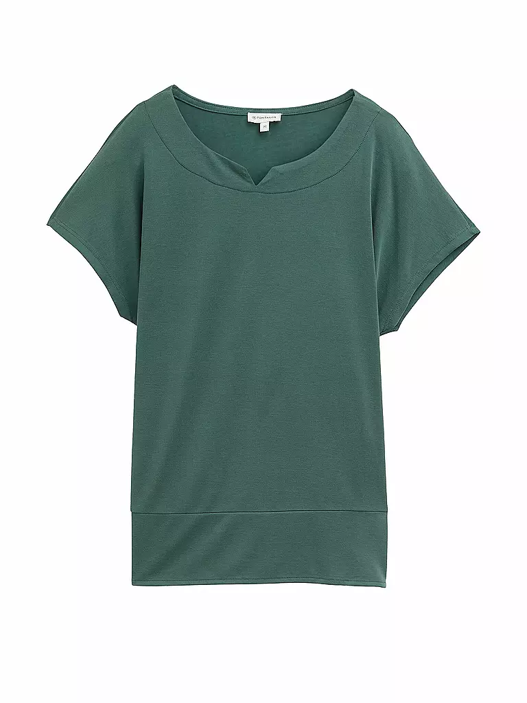TOM TAILOR | Camiseta | Verde oscuro