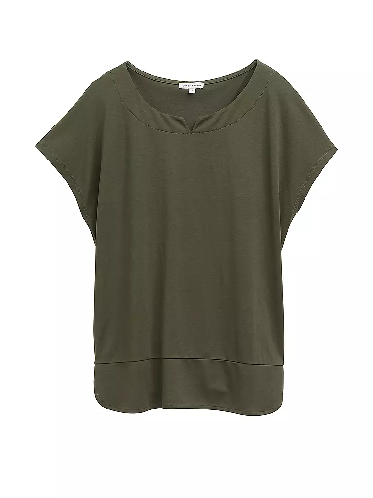 TOM TAILOR | Camiseta | Oliva