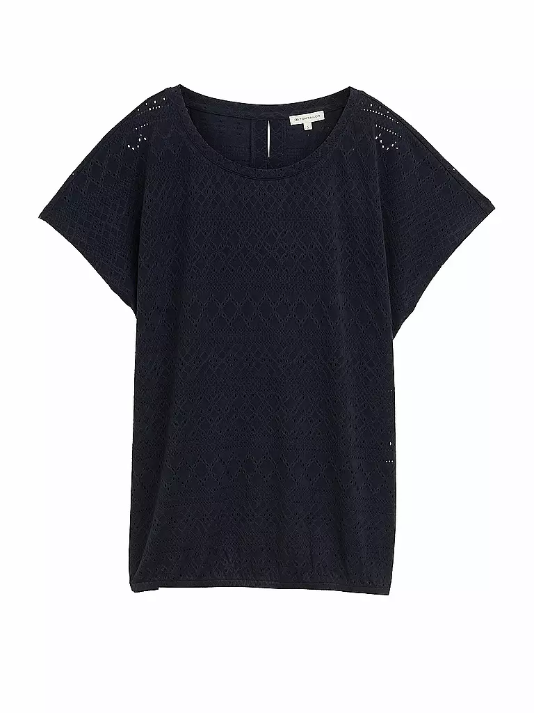 TOM TAILOR | Camiseta | Azul oscuro