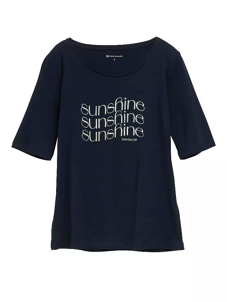 TOM TAILOR | Camiseta | Azul oscuro