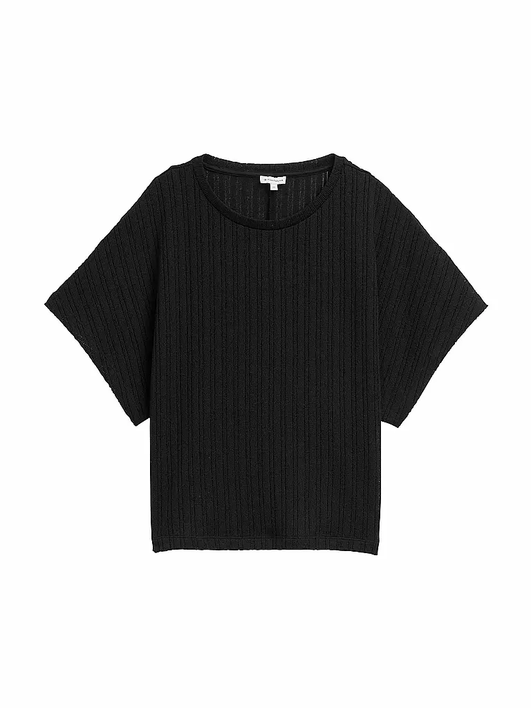 TOM TAILOR | Camiseta | Negro