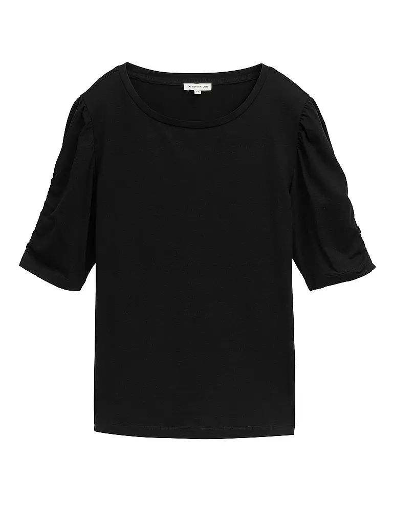 TOM TAILOR | Camiseta | Negro
