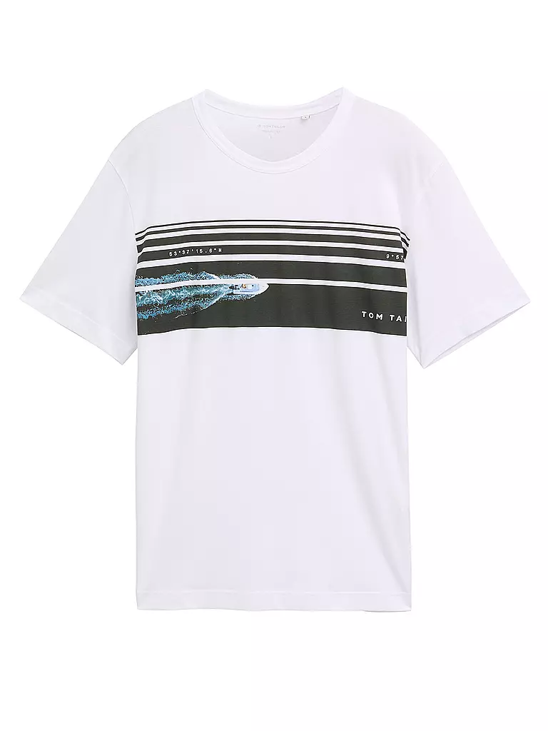 TOM TAILOR | Camiseta | Blanco