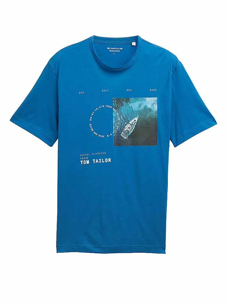 TOM TAILOR | Camiseta | Petróleo