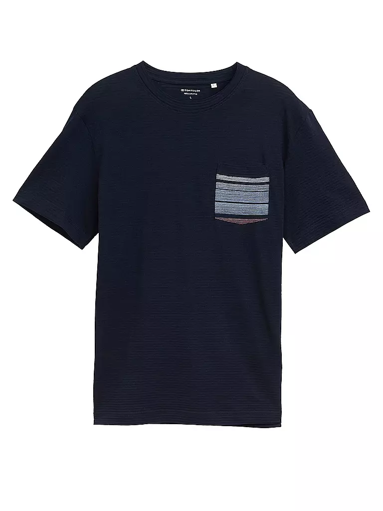 TOM TAILOR | Camiseta | Azul oscuro