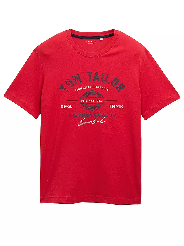 TOM TAILOR | Camiseta | Rojo
