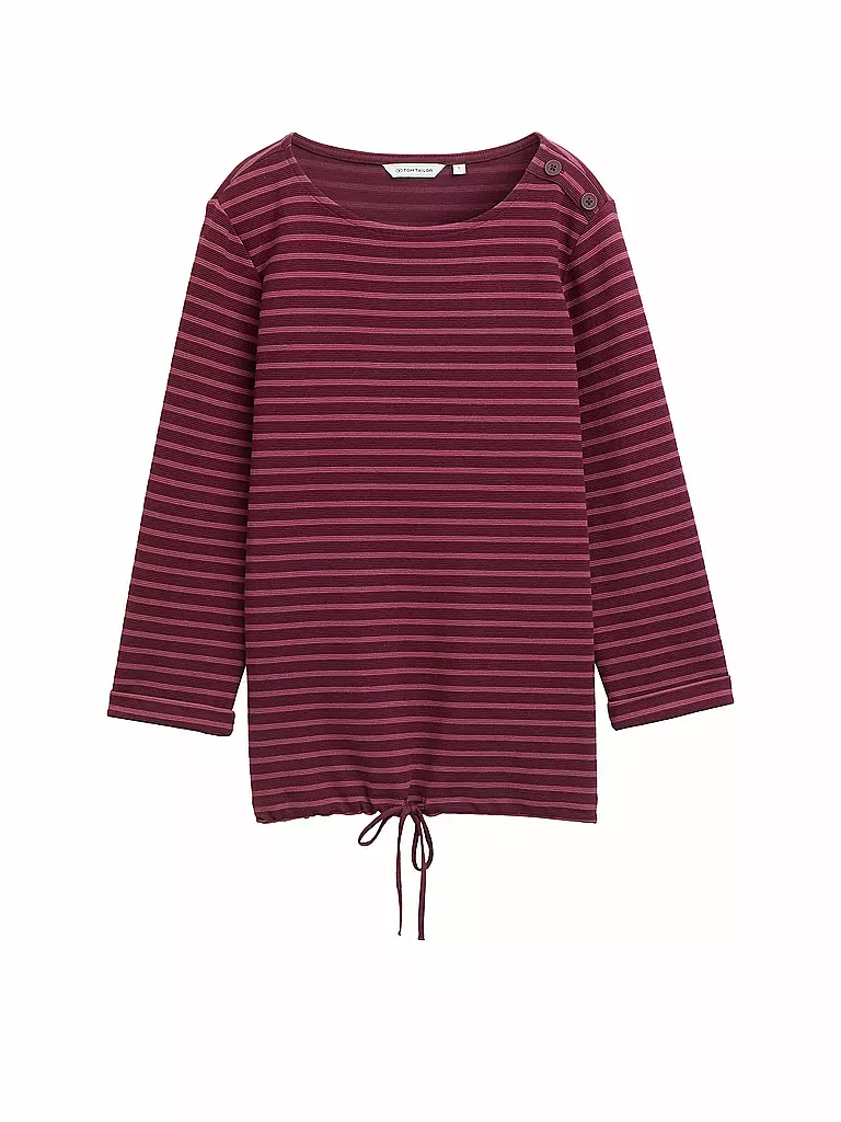TOM TAILOR | Camiseta | dunkelrot