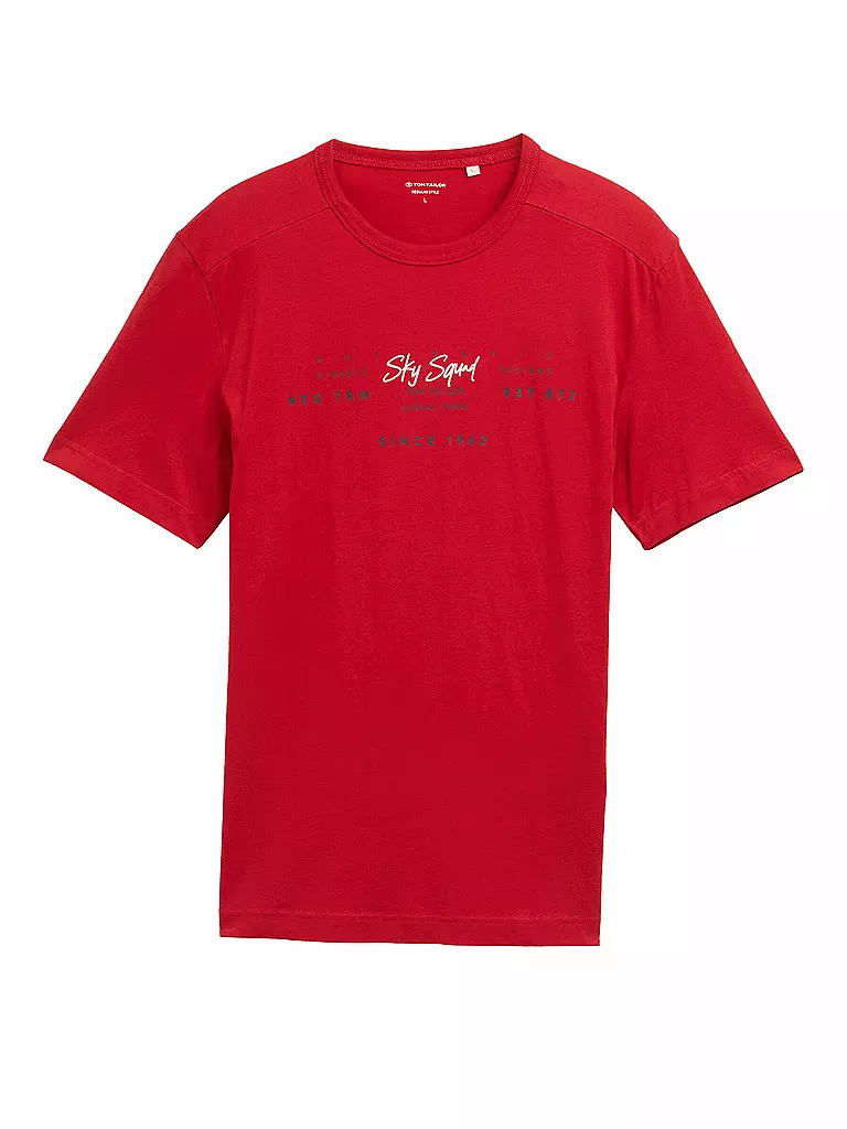 TOM TAILOR | Camiseta | Rojo