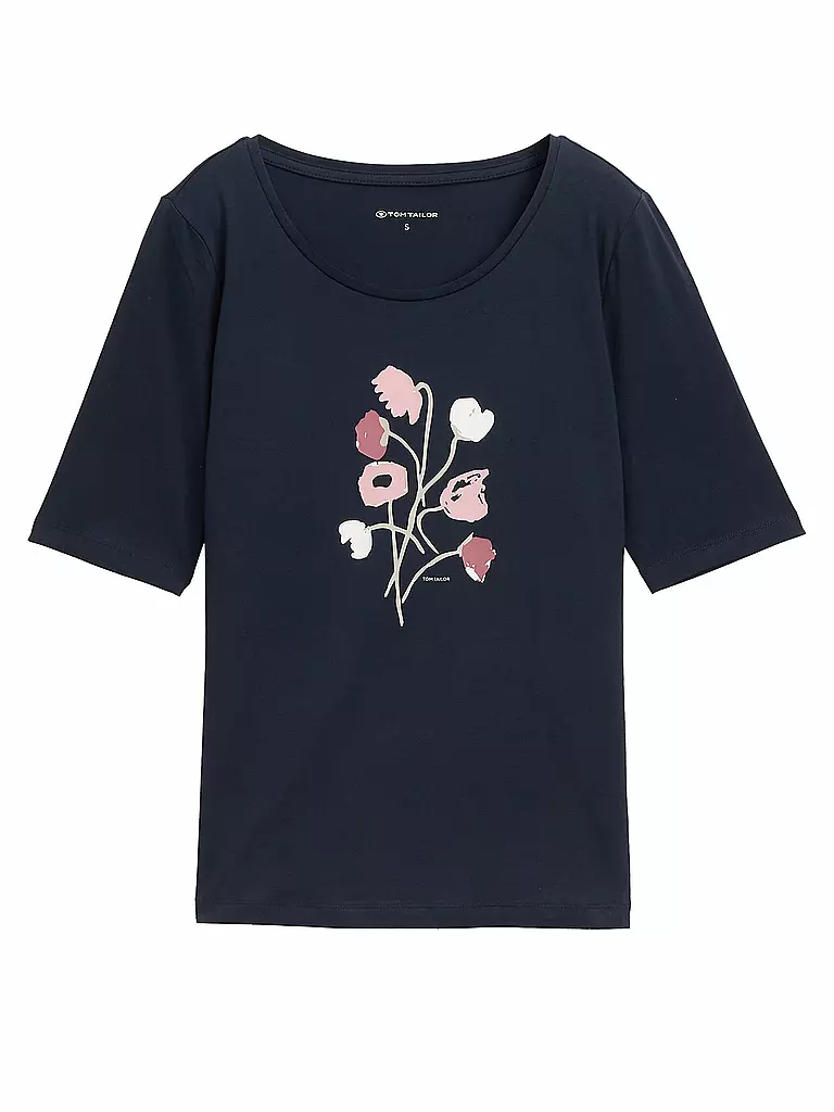 TOM TAILOR | Camiseta | Azul oscuro