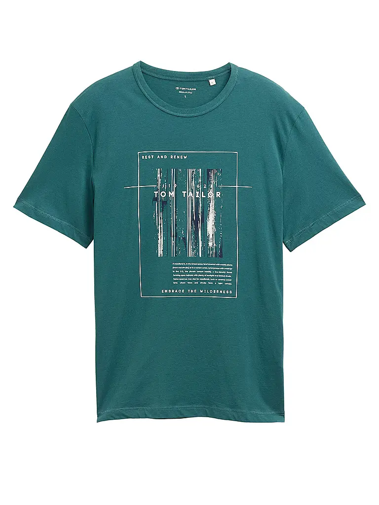 TOM TAILOR | Camiseta | Petróleo