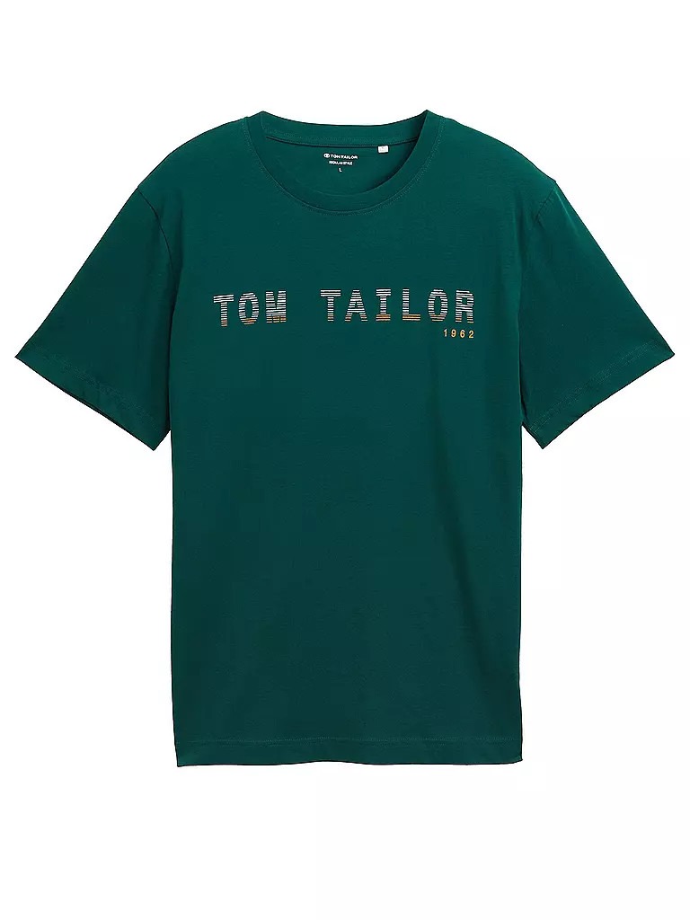 TOM TAILOR | Camiseta | Verde oscuro