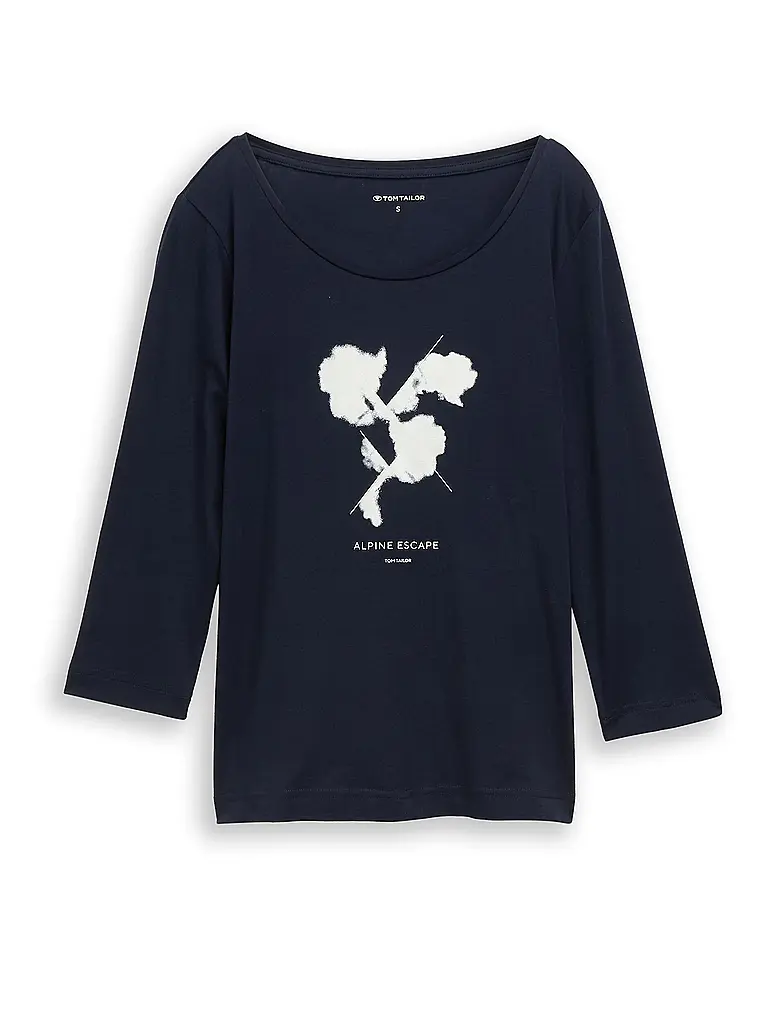 TOM TAILOR | Camiseta | Azul oscuro