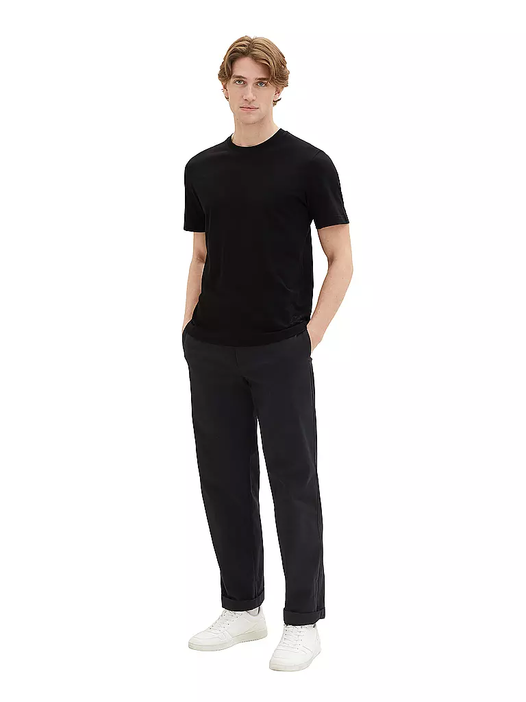 TOM TAILOR | Camiseta | Negro