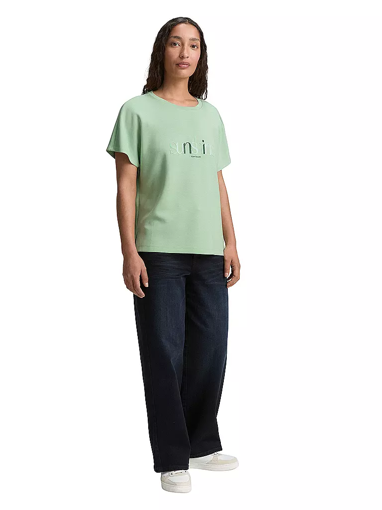 TOM TAILOR | Camiseta | Verde claro