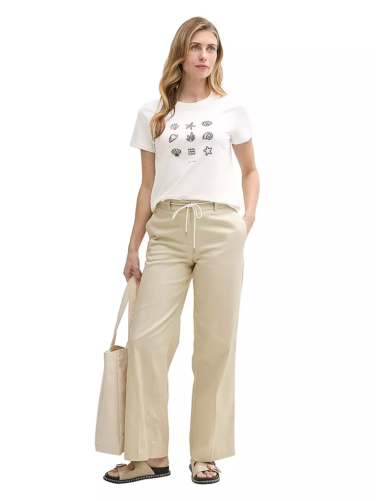 TOM TAILOR | Camiseta | Blanco