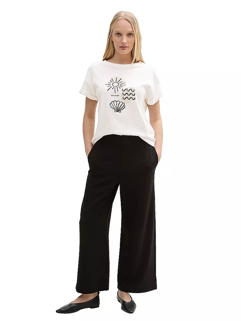 TOM TAILOR | Camiseta | Blanco