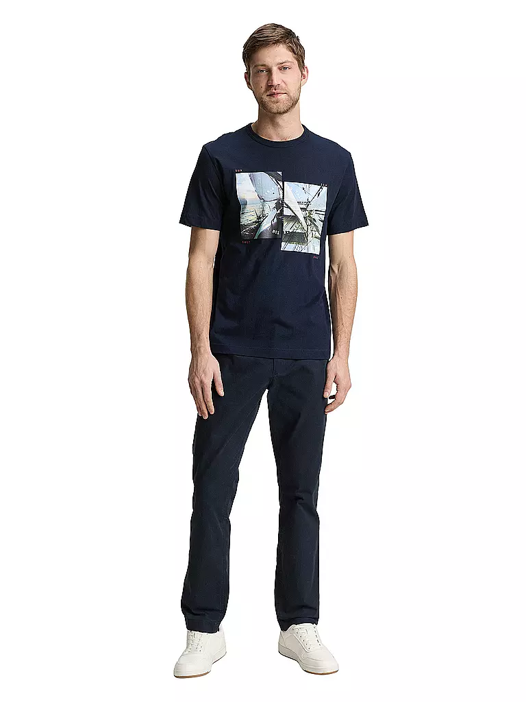 TOM TAILOR | Camiseta | Azul oscuro