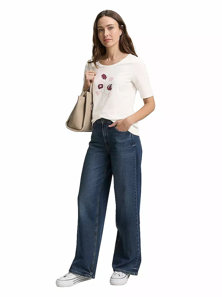 TOM TAILOR | Camiseta | Crema