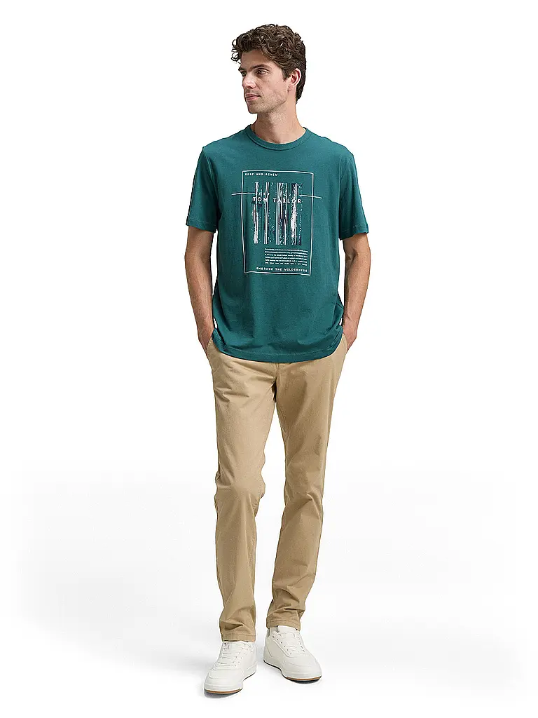 TOM TAILOR | Camiseta | Petróleo