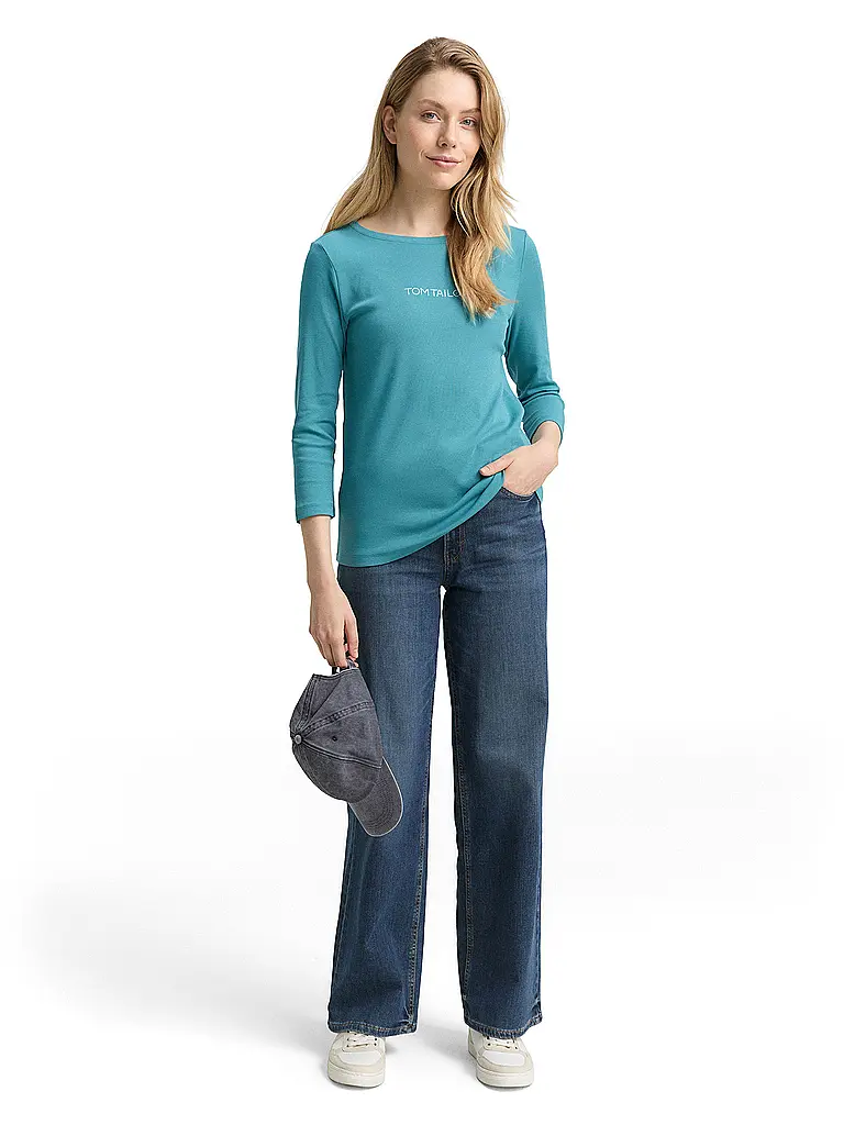 TOM TAILOR | Camiseta | Petróleo