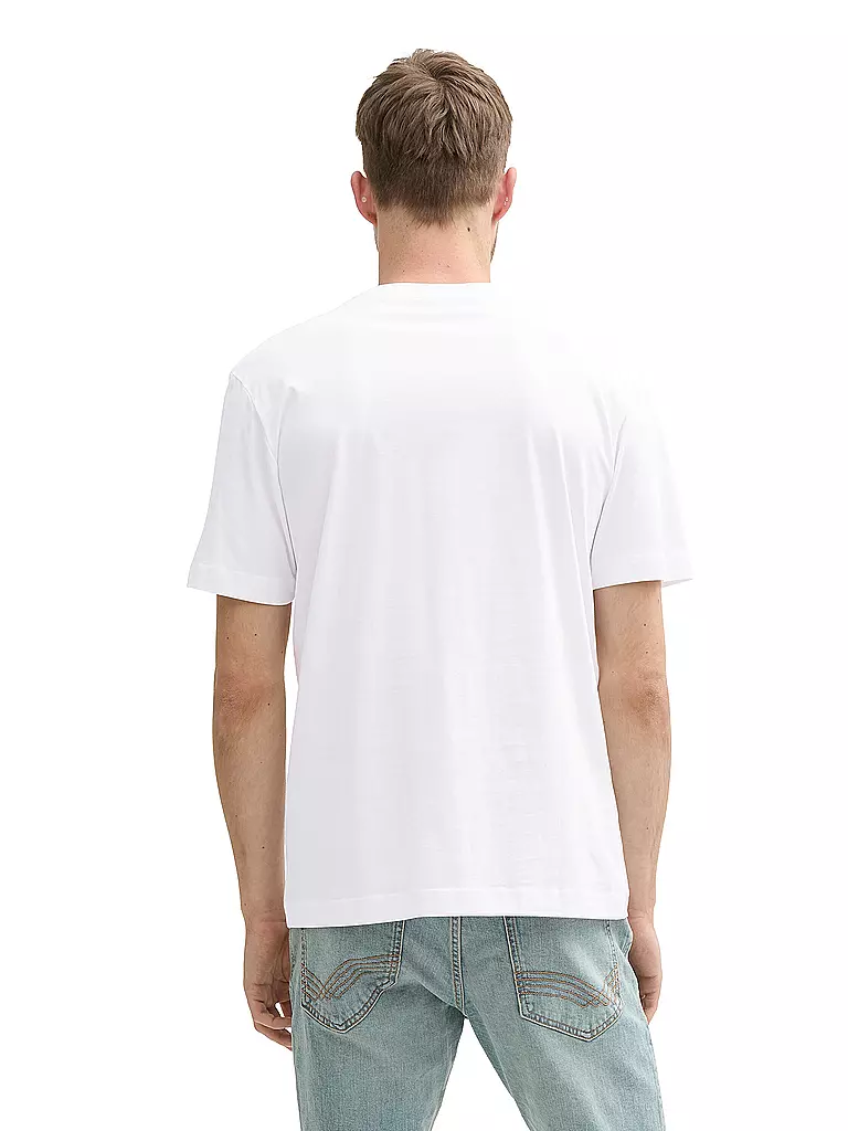 TOM TAILOR | Camiseta | Blanco