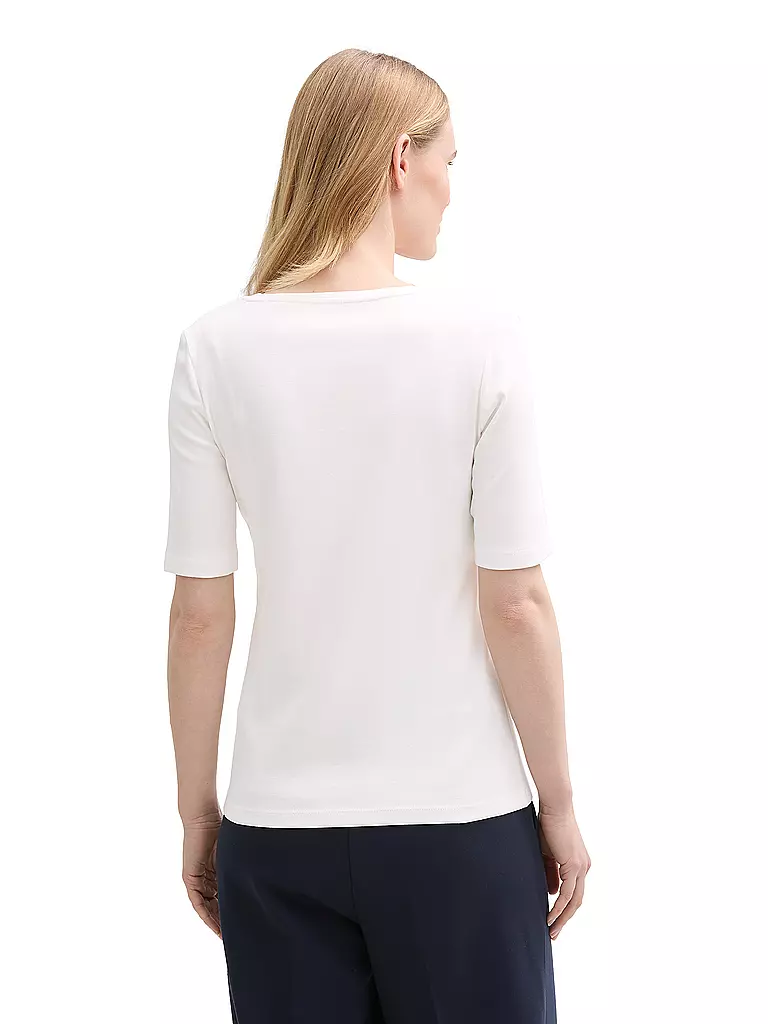 TOM TAILOR | Camiseta | Blanco