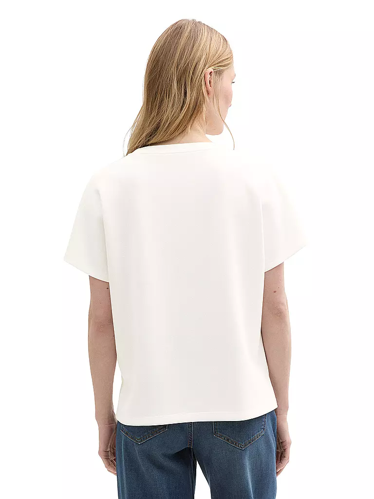 TOM TAILOR | Camiseta | Blanco