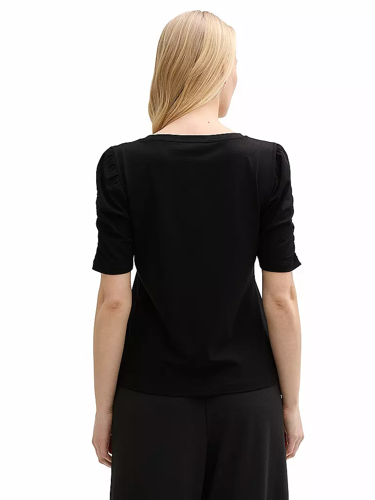 TOM TAILOR | Camiseta | Negro