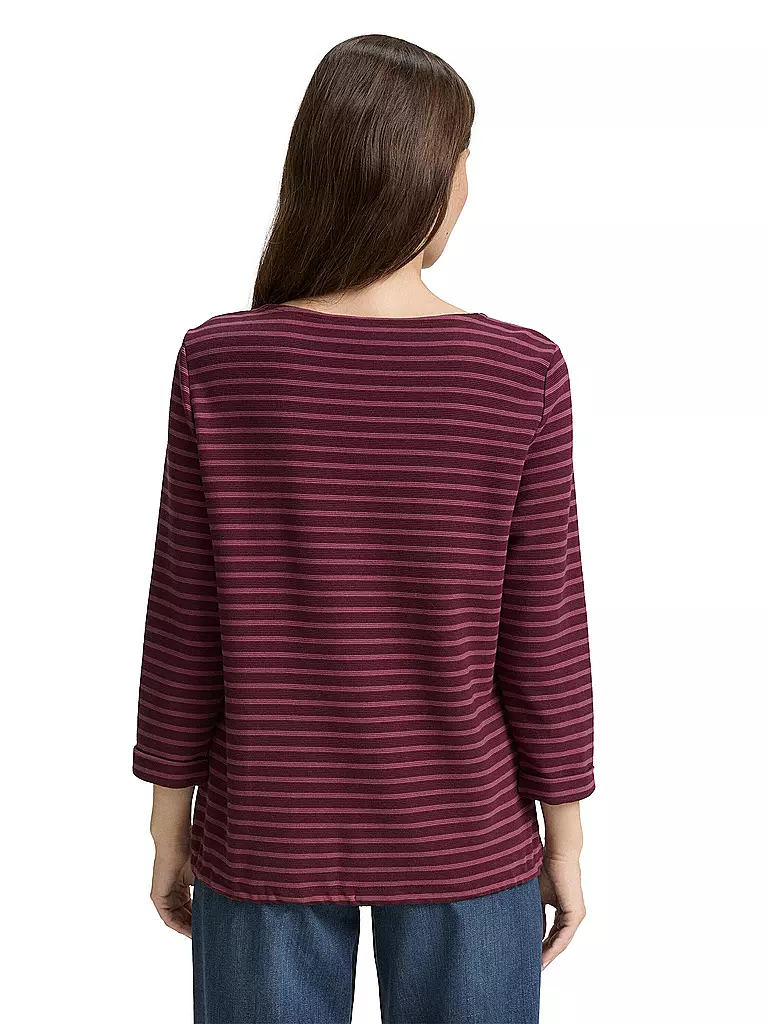 TOM TAILOR | Camiseta | dunkelrot