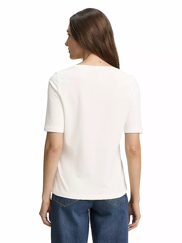 TOM TAILOR | Camiseta | Crema
