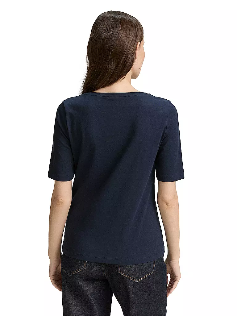 TOM TAILOR | Camiseta | Azul oscuro