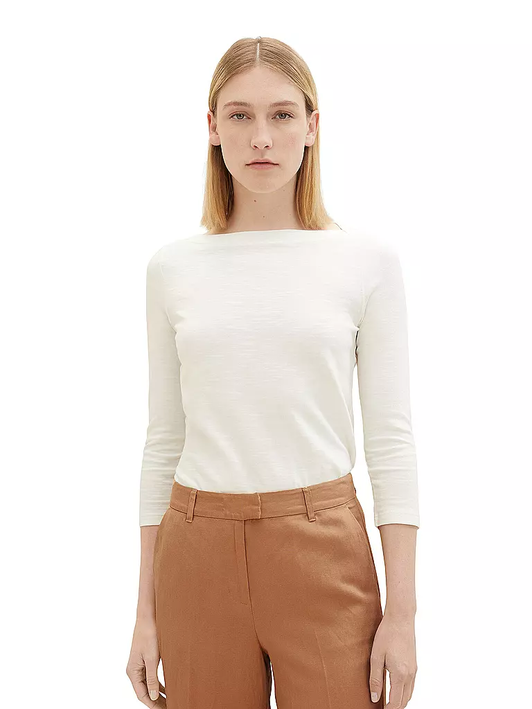 TOM TAILOR | Camiseta | Blanco