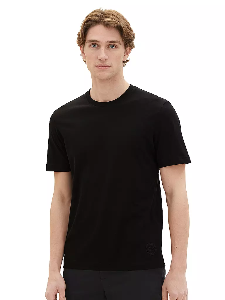 TOM TAILOR | Camiseta | Negro