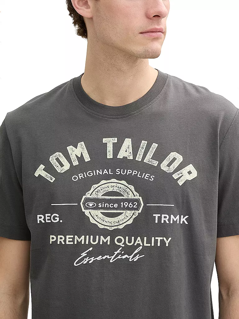 TOM TAILOR | Camiseta | Gris