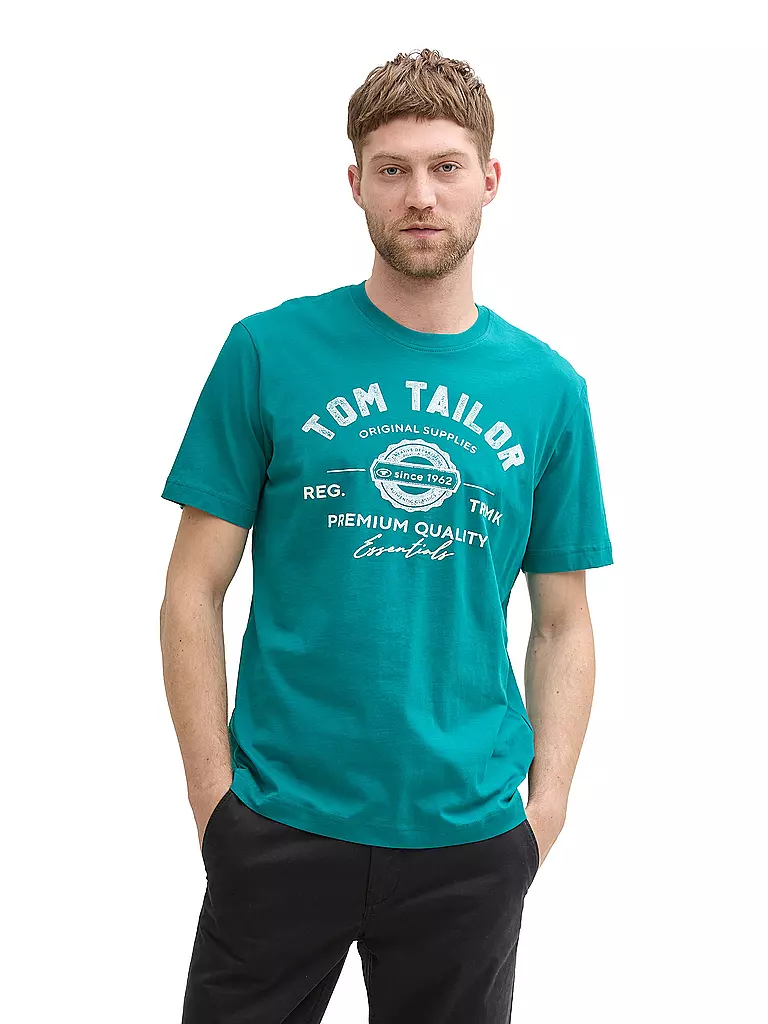 TOM TAILOR | Camiseta | Petróleo