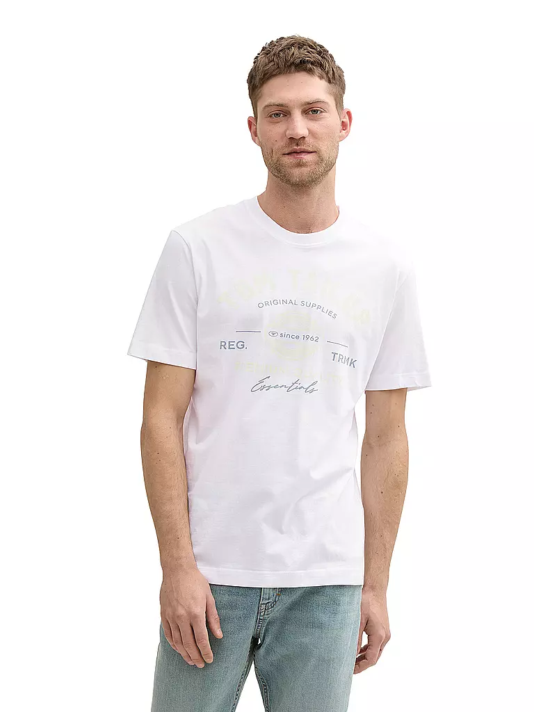 TOM TAILOR | Camiseta | Blanco