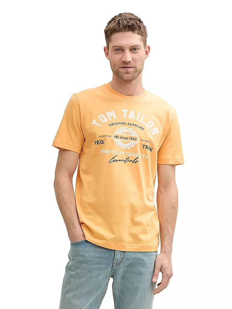 TOM TAILOR | Camiseta | Naranja