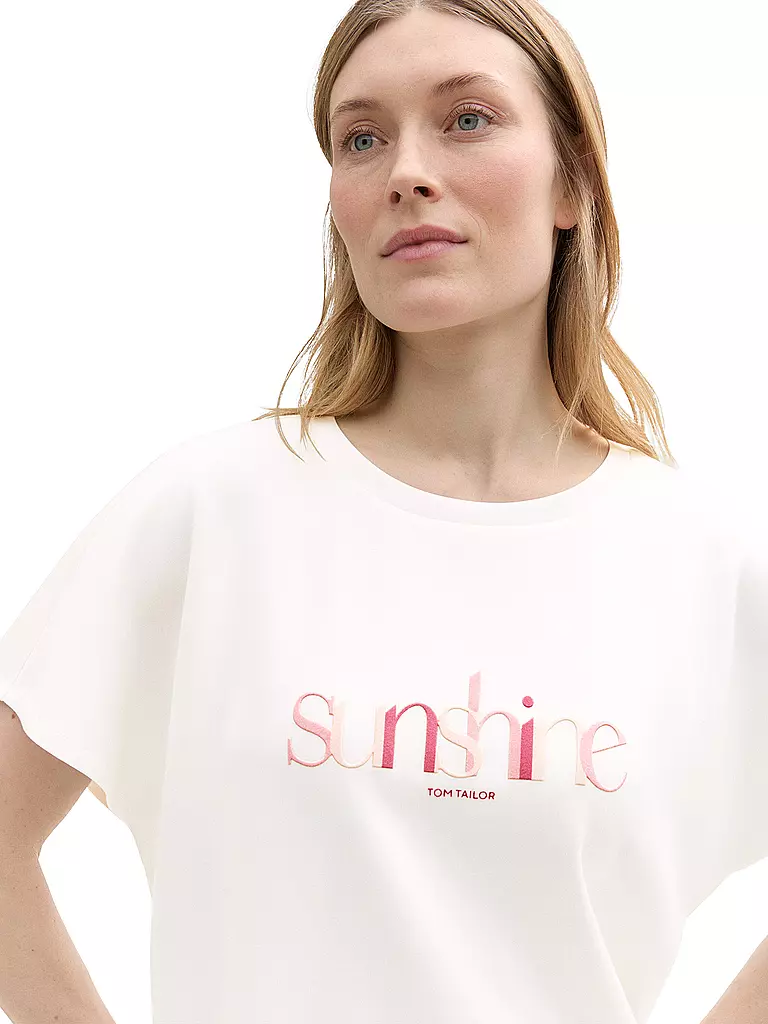 TOM TAILOR | Camiseta | Blanco