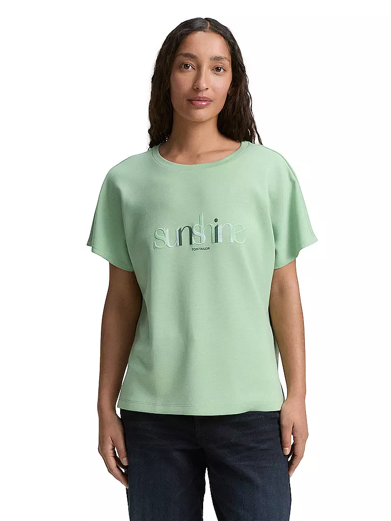 TOM TAILOR | Camiseta | Verde claro